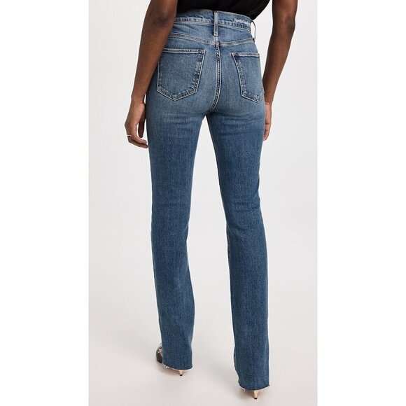 💕FAVORITE DAUGHTER💕 Valentina Super High Rise Tower Jean Medium Indigo 29 NWT - Picture 5 of 16